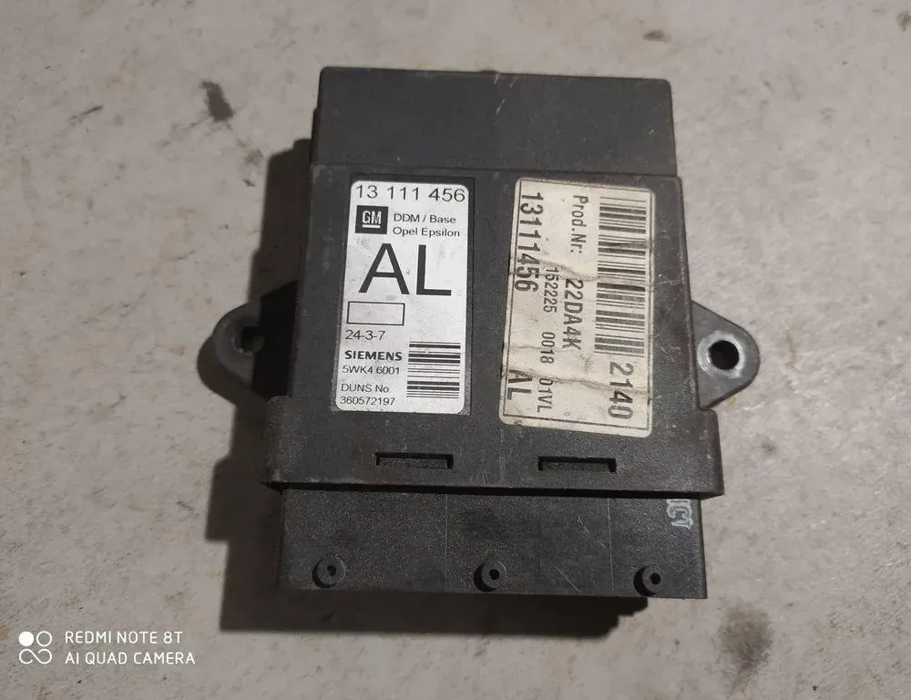 OPEL Vectra C (2002-2005) Rear Right Door Control Unit 5WK43001,360572197,13111456 34868736