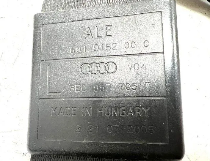 AUDI A4 B7/8E (2004-2008) Front Left Seatbelt 601916200C,221072005,8E0857705F 24739639