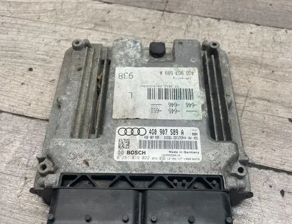 AUDI A6 C7/4G (2010-2020) Engine Control Unit ECU 4G0907589A 34993692