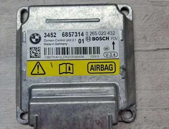 BMW 5 Series F10/F11 (2009-2017) SRS Control Unit 6857314,0265020432 34997053