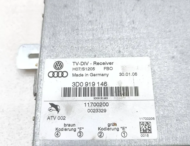 VOLKSWAGEN Phaeton 1 generation (2002-2016) Other Control Units 3D0919146 29468195