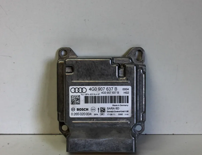 AUDI A6 C7/4G (2010-2020) SRS Control Unit 4G0907637B 14504775
