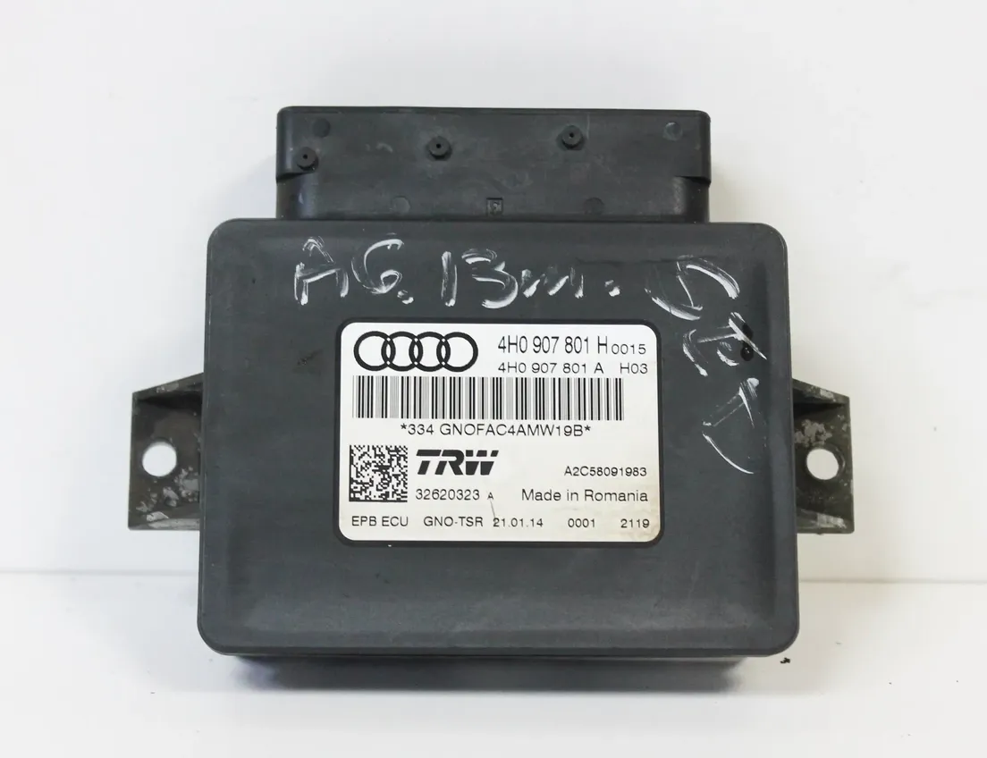 AUDI A6 C7/4G (2010-2020) Handbrake Control Unit 4H0907801H 2664507