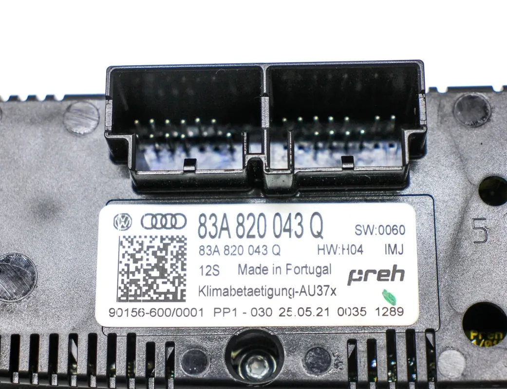AUDI Q3 F3 (2018-2024) Climate  Control Unit 83A820043Q 32805780