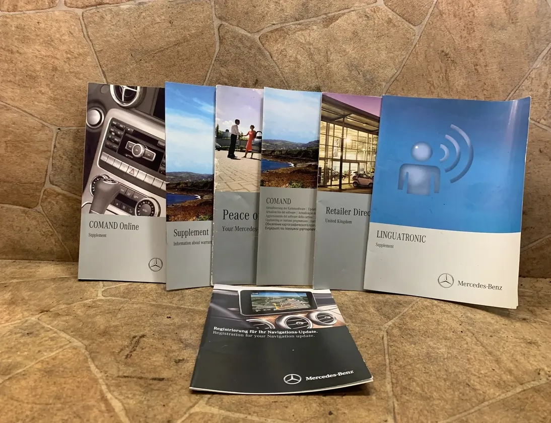 MERCEDES-BENZ C-Class W204/S204/C204 (2004-2015) Книга обслуживания 33784321