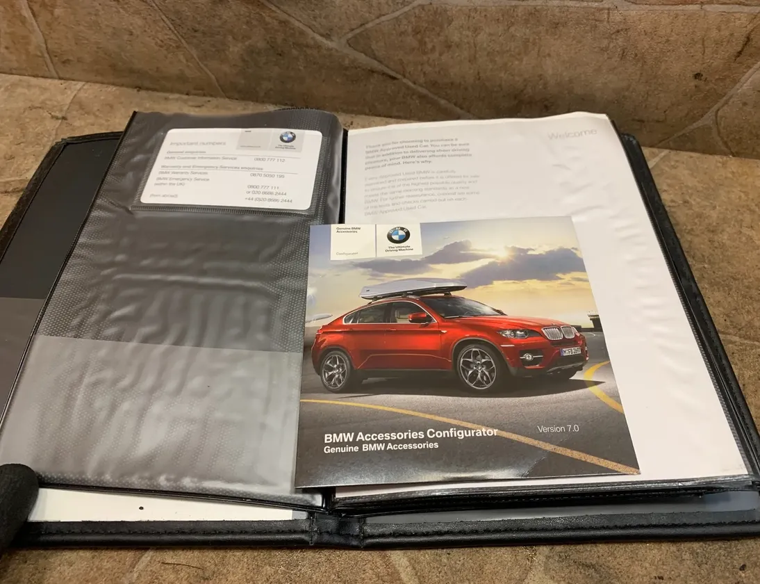 BMW X6 E71/E72 (2008-2012) Книга обслуживания 34096516