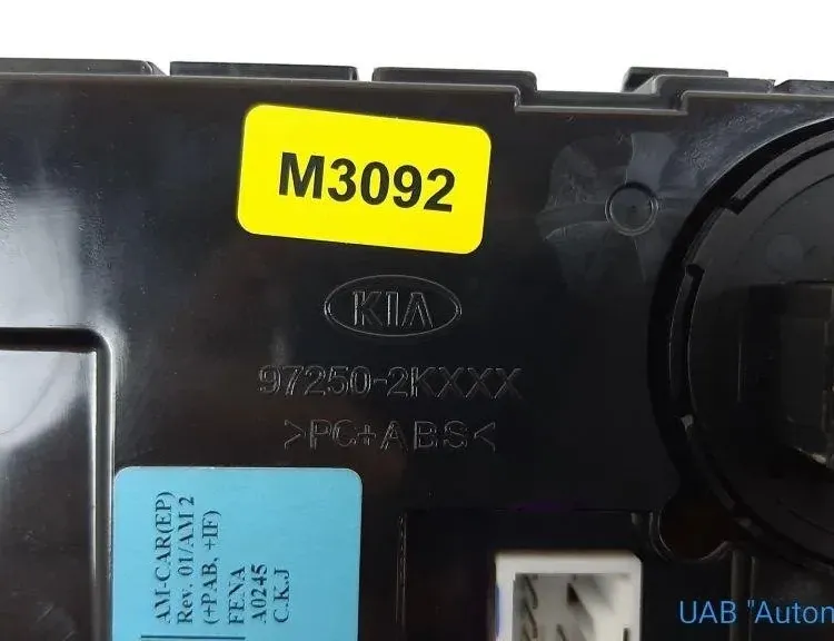 KIA Soul 3 generation (2019-2024) Другие блоки управления M3092,972502KXXX 31913996