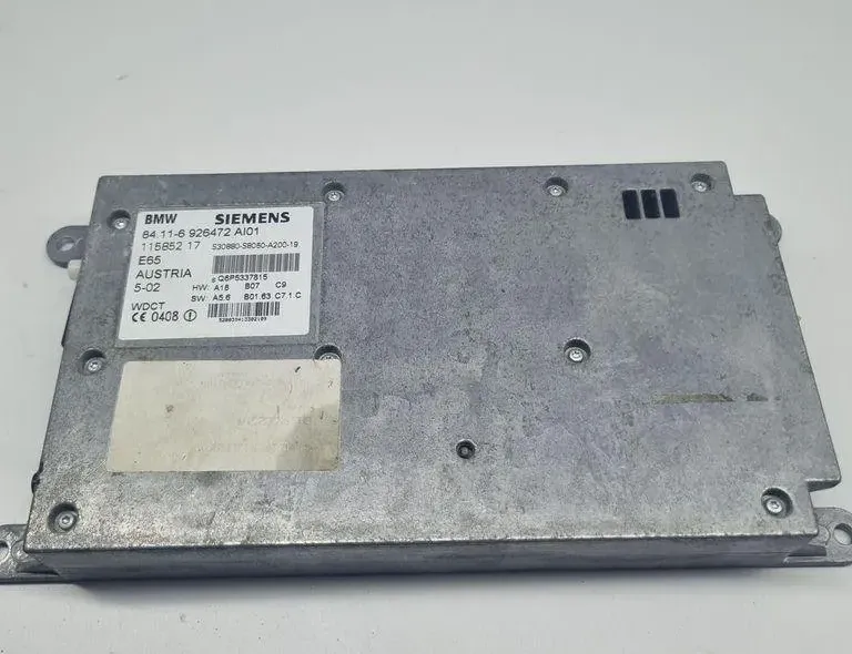 BMW 7 Series E65/E66 (2001-2008) Phone control unit 6926472,84116926472 31850297