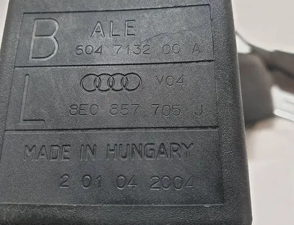 AUDI A4 B7/8E (2004-2008) Ремень безопасности передний левый 201042004,8E0857705J,604713200A 36331086