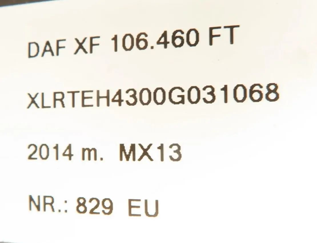 DAF XF (2012-present) Right Side Mirror 28462474