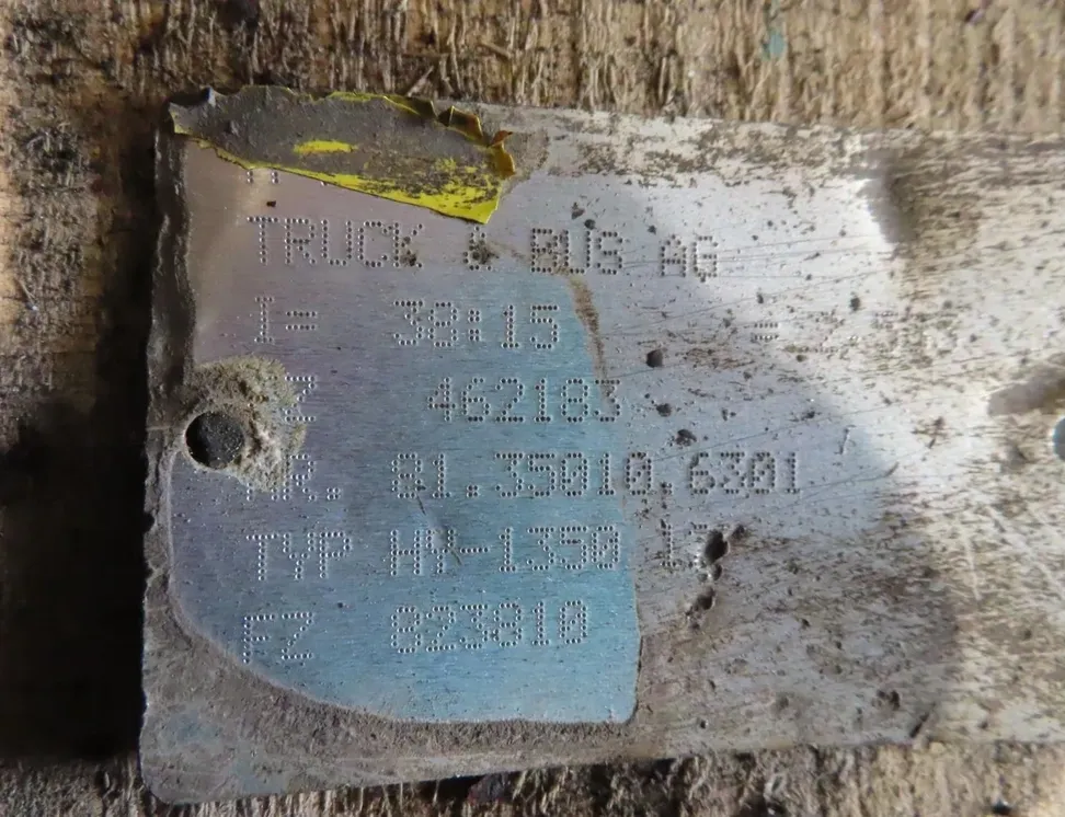 MAN TGX (2007-present) Rear Differential 81350106301 29878552