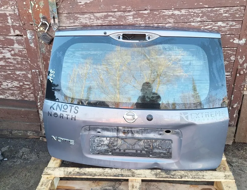 NISSAN Note 1 generation (2005-2014) Rear Window Glass 34832429
