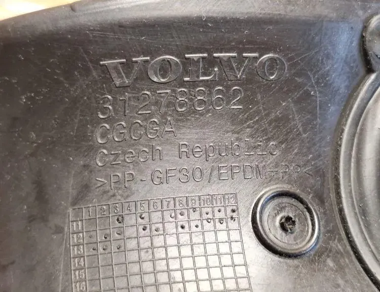 VOLVO V40 Cross Country 1 generation (2012-2020) Fuel Tank Cover Lock 31278862 34018487