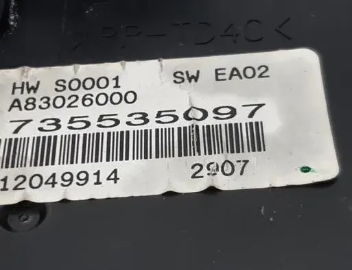 FIAT Ducato 3 generation (2006-2024) Climate  Control Unit 27924939