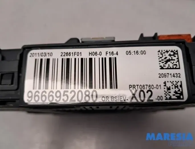 CITROËN C3 2 generation (2009-2016) Engine Control Unit ECU 0281017600,9676830080,9663123380,BSIEVX0200,9666952080 28718331