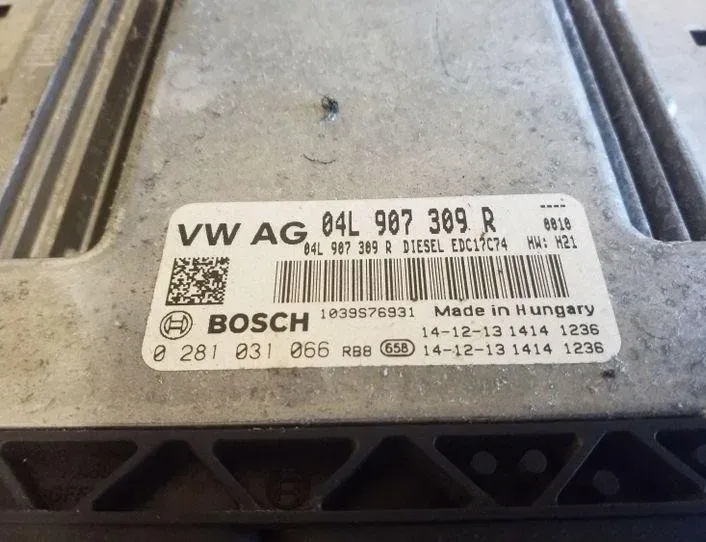 VOLKSWAGEN Passat B8 (2014-2023) Engine Control Unit ECU 0281031066,04L907309R 26193508