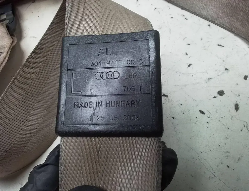 AUDI A4 B6/8E (2000-2005) Front Left Seatbelt 8E0857705F,125052004,601919700C 34188923