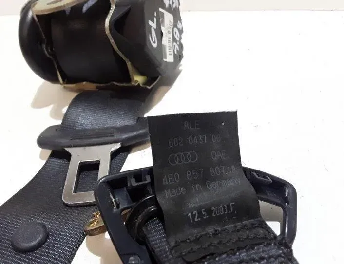 AUDI A8 D3/4E (2002-2010) Rear Right Seatbelt 4E0857807A 22668924