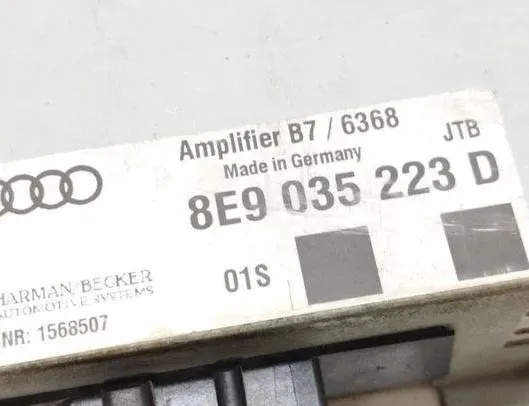 AUDI A4 B7/8E (2004-2008) Sound Amplifier 7568507,8E9035223D 22688917