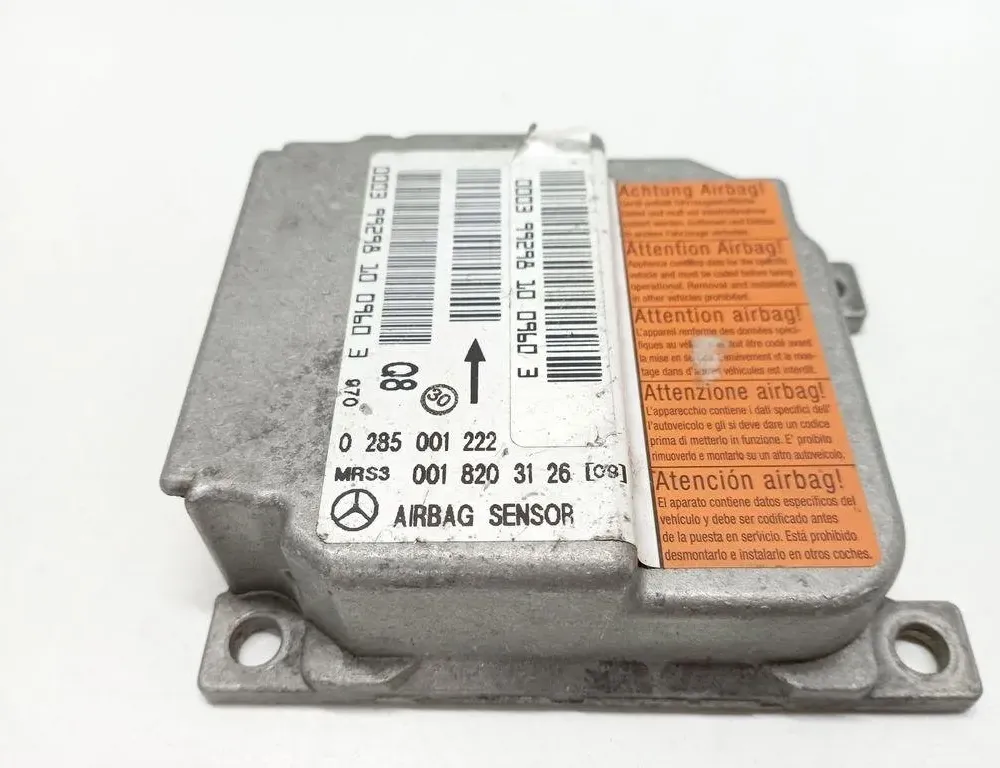 MERCEDES-BENZ A-Class W168 (1997-2004) SRS Control Unit 0285001222 31516438