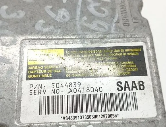 SAAB 95 1 generation (1959-1977) SRS Control Unit 5044839 31981219