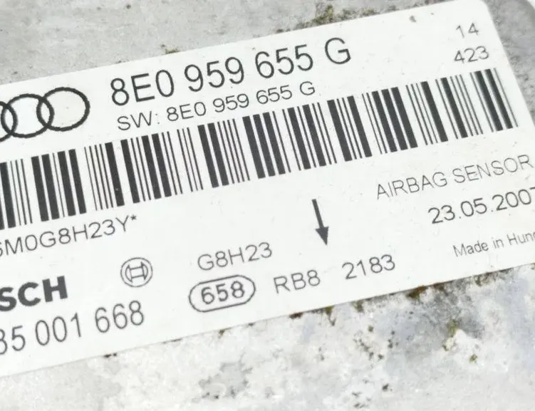 AUDI A6 C6/4F (2004-2011) Блок SRS 8E0959655G 33477600
