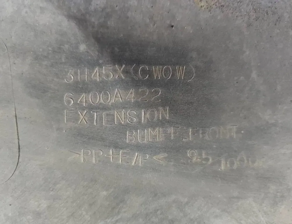 MITSUBISHI Outlander 2 generation (2005-2013) Rear Right Bumper Molding 6400A422 33719084