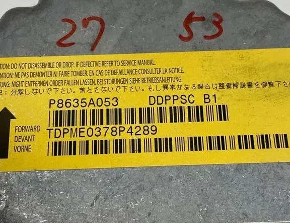 CITROËN C-Crosser 1 generation (2007-2013) Блок SRS TDFME0378P4289,P8635A053 33226606