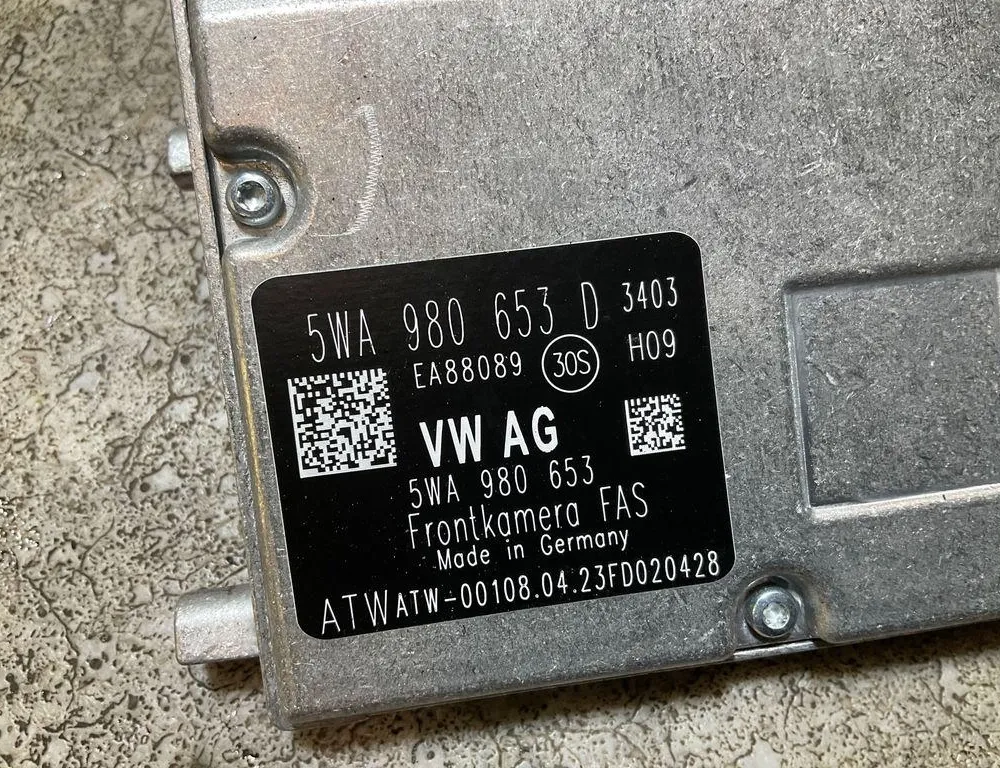 SKODA Octavia 2 generation (2004-2013) Front Camera 5WA980653D,5WA980653 33811254