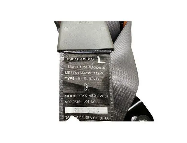KIA Soul 2 generation (2014-2020) Ремень безопасности задний левый 20150504,TKKAB0EZ057,89810B2050 26568063