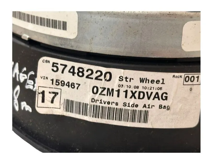 CHRYSLER Voyager 5 generation (2007-2020) Steering Wheel Airbag 0ZM11XDVAG,5748220,159467 35904570