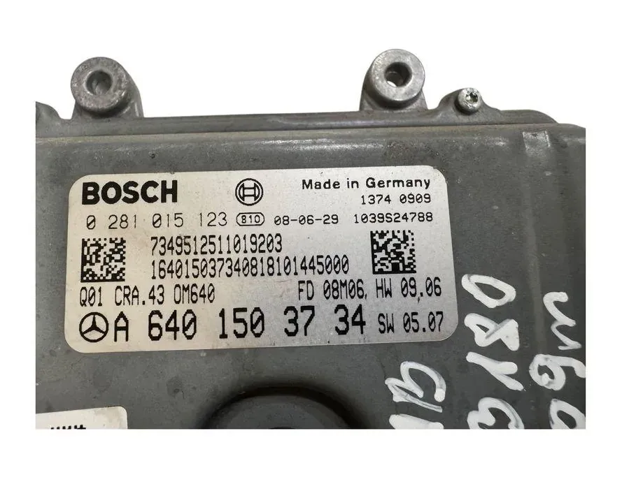 MERCEDES-BENZ B-Class W245 (2005-2011) Engine Control Unit ECU 1039S24788,A6401503734,0281015123 35216965