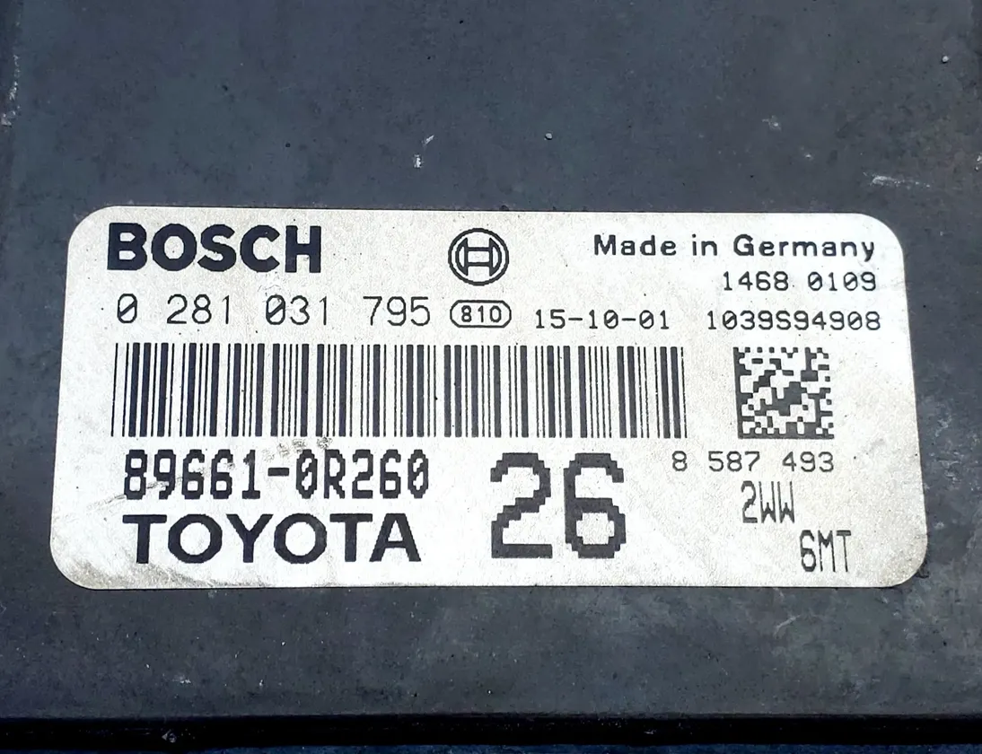 TOYOTA RAV4 4 generation (XA40) (2012-2018) Блок управления двигателем 89661-0R260,89660-42U90 34357491