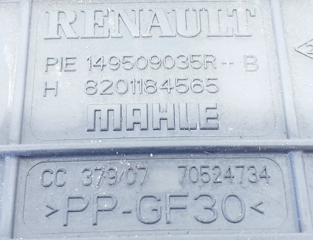 DACIA Lodgy 1 generation (2013-2024) Soot Filter 149509035R 34828520