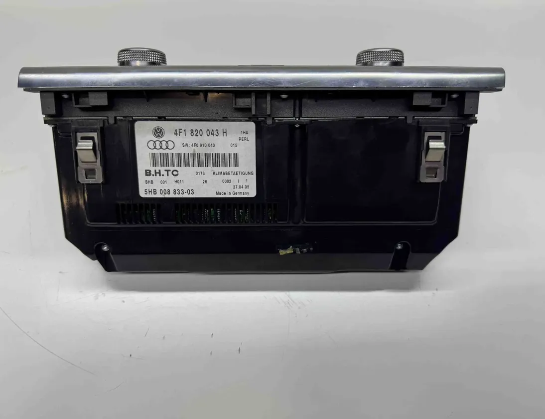 AUDI A6 C6/4F (2004-2011) Climate  Control Unit 4F1820043H,4F0910043,5HB00883303 32572944