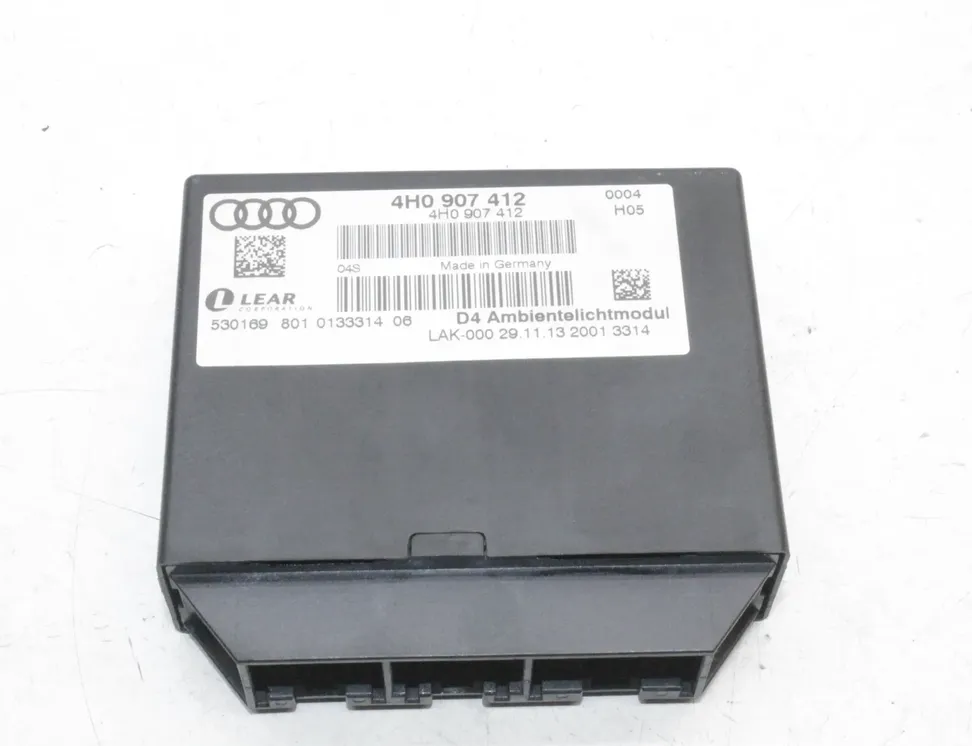 AUDI A8 D4/4H (2010-2018) Headlight Control Unit 4H0907412 24541526