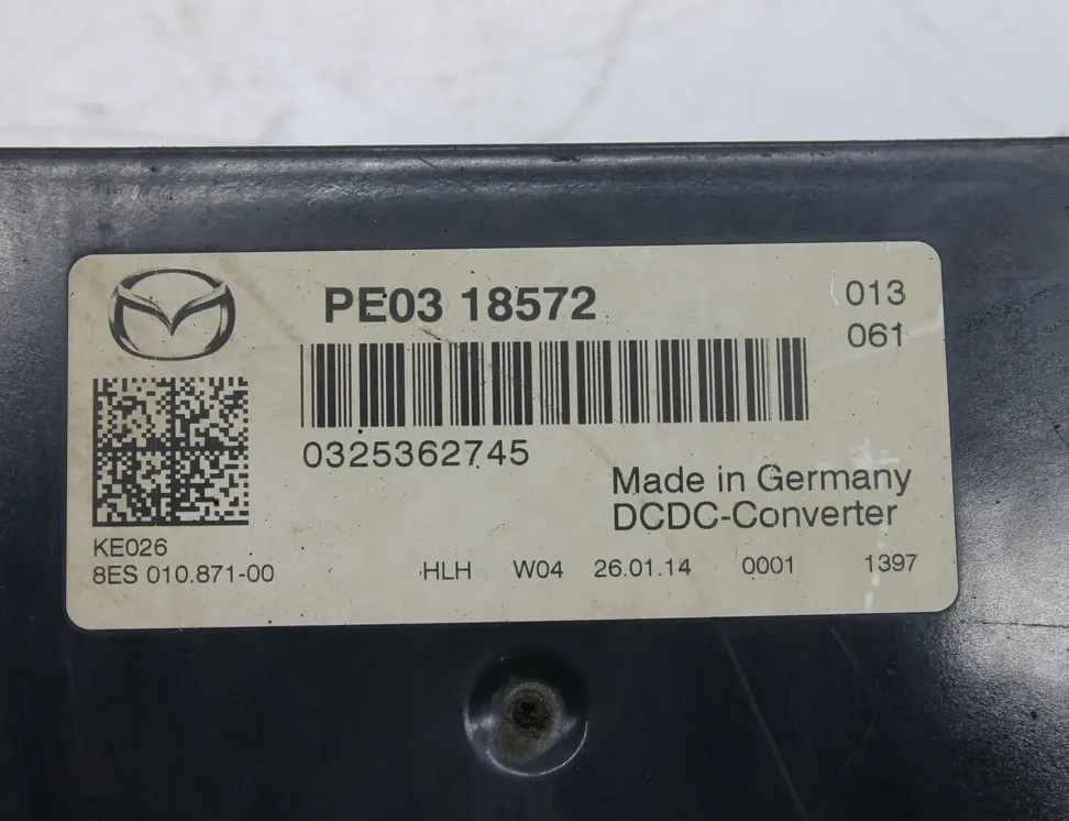 MAZDA CX-5 1 generation (2011-2020) Voltage Control Unit PE0318572 33555167
