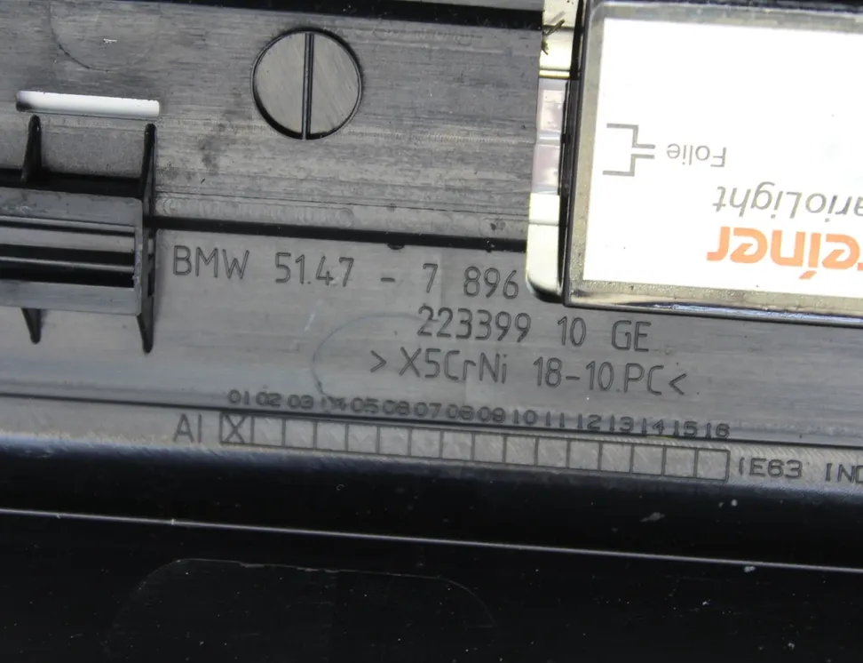 BMW 6 Series E63/E64 (2003-2010) Front Left Sill Trim 7147285 34360498