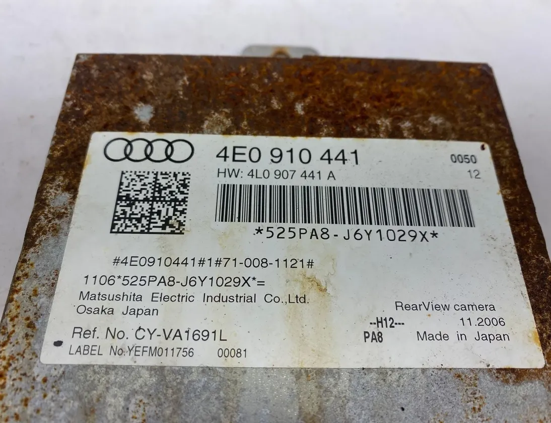 AUDI A8 D3/4E (2002-2010) Camera control unit 4L0907441A,4E0910441 25748626