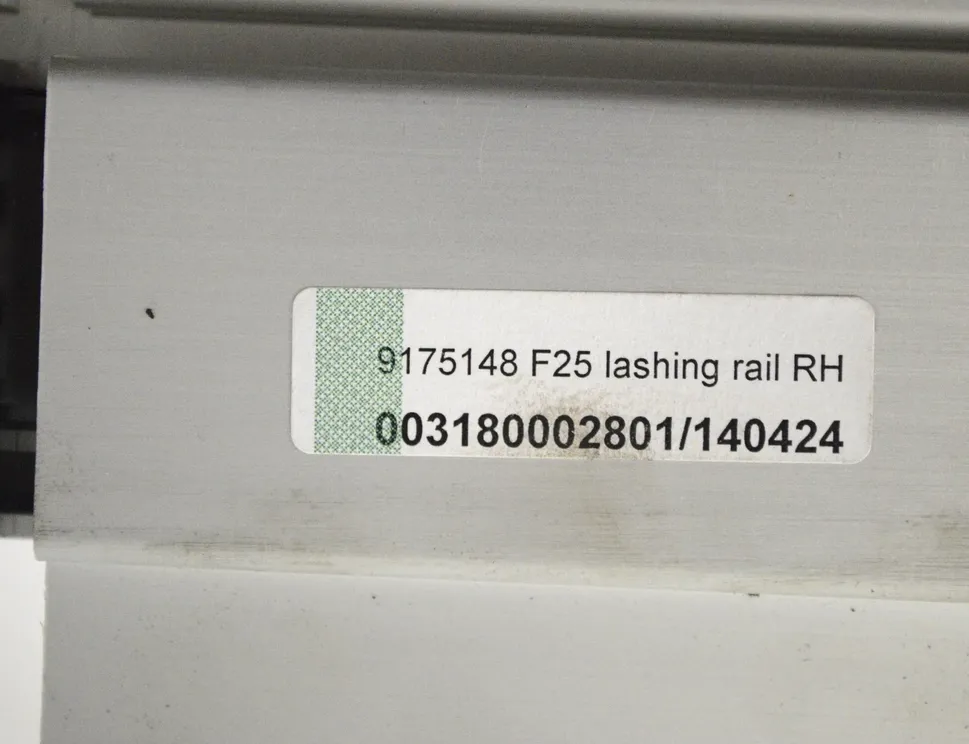 BMW X4 F26 (2014-2018) Boot Luggage Lashing Trunk Rail Left 9175148 14250518