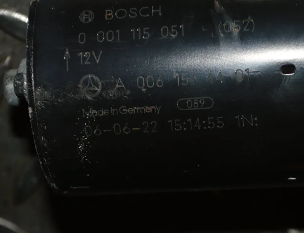 MERCEDES-BENZ S-Class W221 (2005-2013) Starter Motor A0061514401 14350347