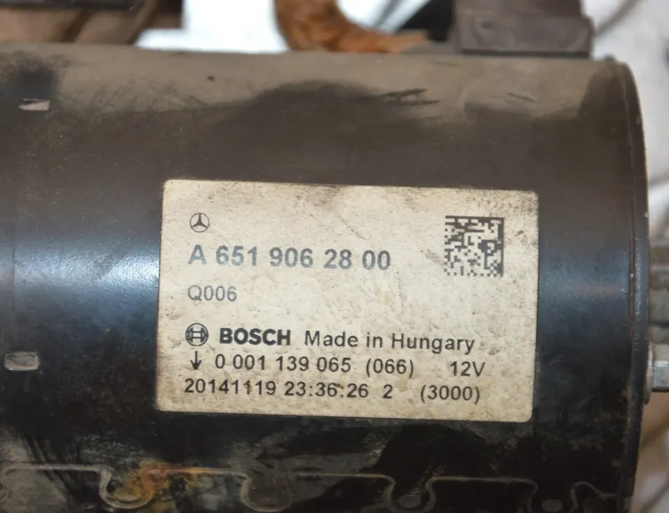 MERCEDES-BENZ CLS-Class C218/X218 (2011-2017) Starter Motor A6519062800 17503288