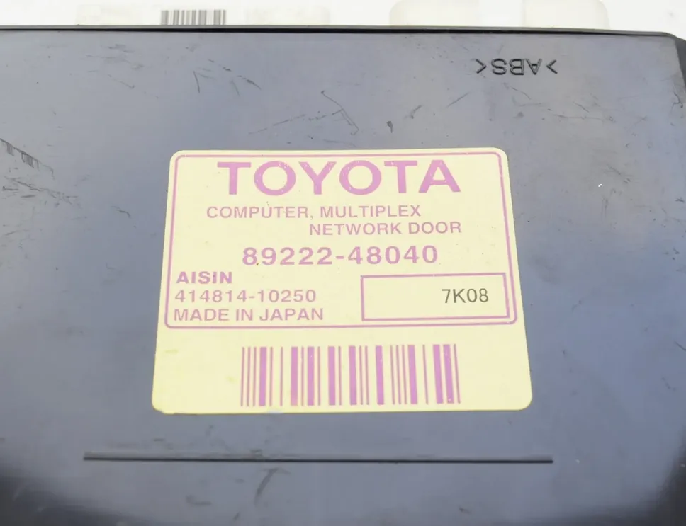 LEXUS RX 2 generation (2003-2009) Other Control Units 89222-48040 2243884
