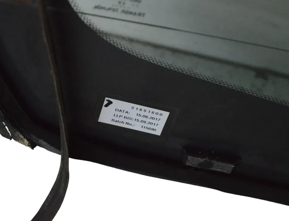 VOLVO S90 2 generation (2016-2023) Rear Window Glass 31651600 24926872