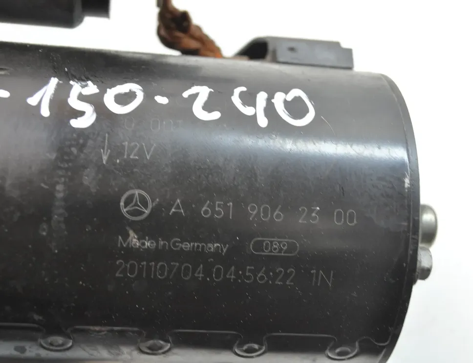 MERCEDES-BENZ S-Class W221 (2005-2013) Стартер A6519062300 4196107