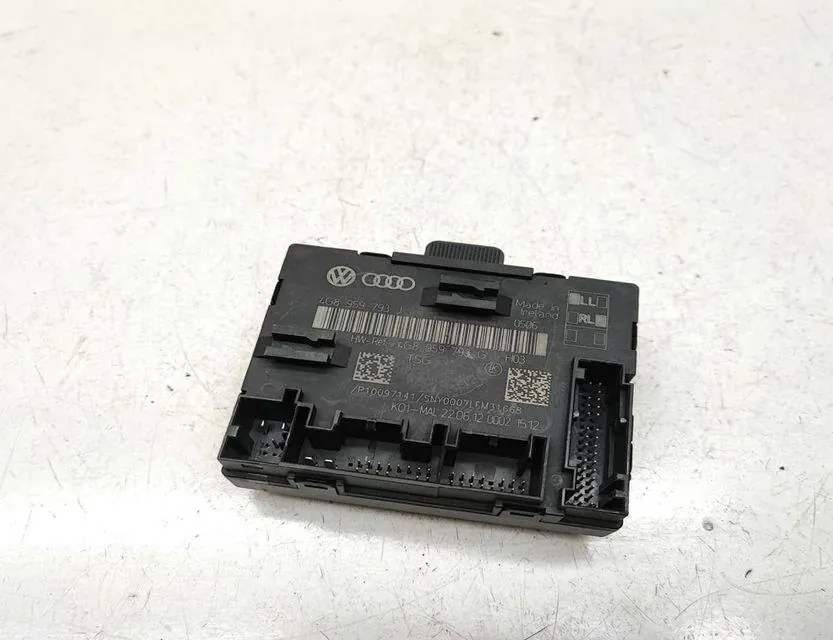 AUDI A6 C8/4K (2018-2024) Rear Left Door Control Unit 4G8959793J 33640255