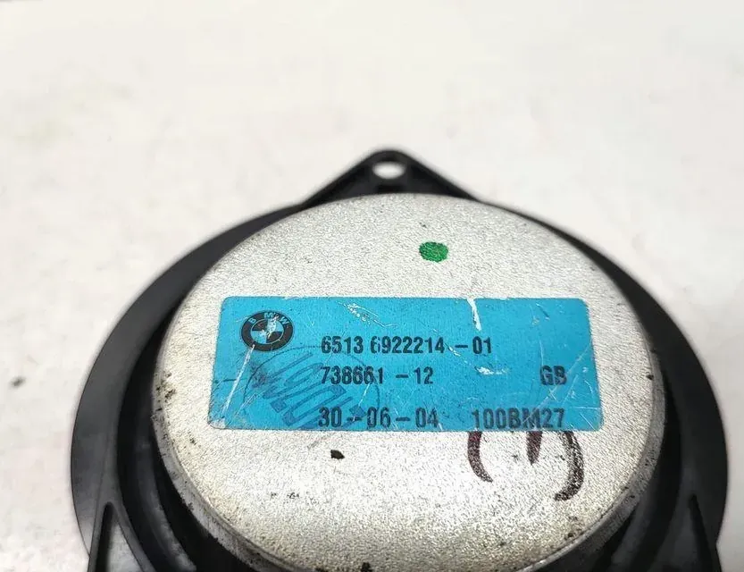 BMW 3 Series E90/E91/E92/E93 (2004-2013) Front Left Door Loudspeaker 6922214 33703287