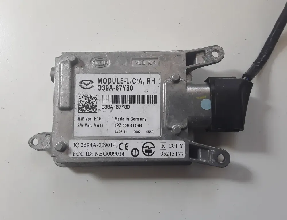 MAZDA 6 GH (2007-2013) Distronic G39A67Y80 34356170
