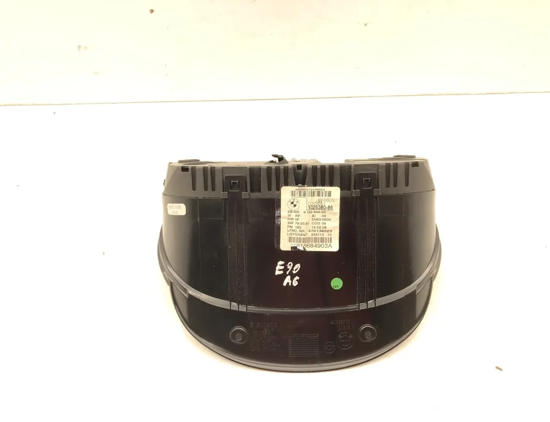 BMW 3 Series E90/E91/E92/E93 (2004-2013) Speedometer 9166849 12232956