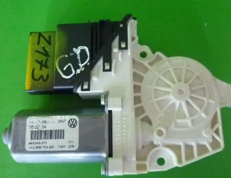 VOLKSWAGEN Golf 6 generation (2008-2015) Rear Right Door Window Control Motor 1K0959704AG 23152431
